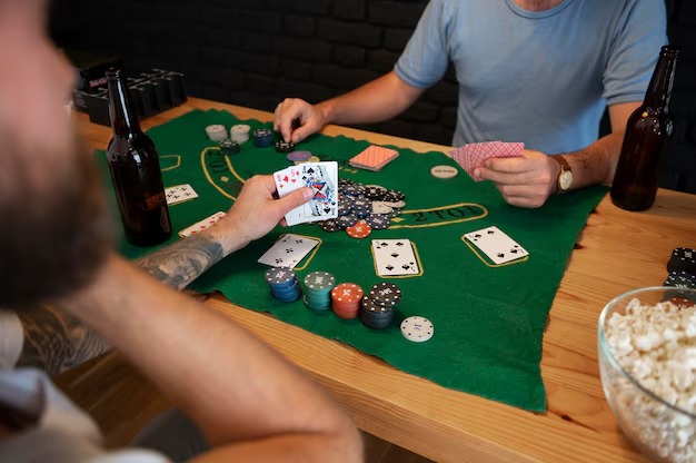 nusantara77 Three Card Poker mobile interface showing live dealer stream and betting controls